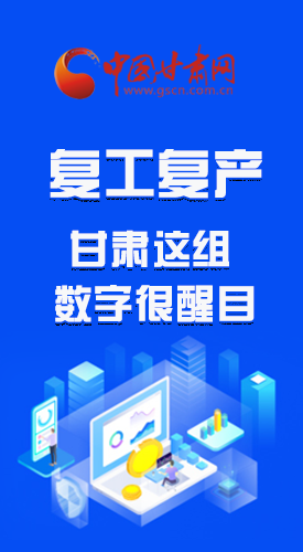 圖解|甘肅復(fù)工復(fù)產(chǎn)有多拼，看看這組數(shù)字就知道了 