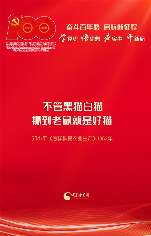 【百年風(fēng)華 奮進甘肅】100條金句回顧黨史100年系列海報（六）