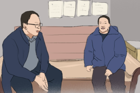 手繪丨追憶邱軍：扎根泥土，他把生命永遠(yuǎn)定格在扶貧路上