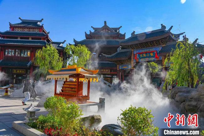 圖為嘉峪關(guān)方特歡樂世界。(資料圖) 趙海宏 攝