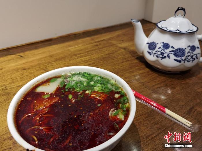 資料圖：蘭州牛肉面。 徐雪 攝