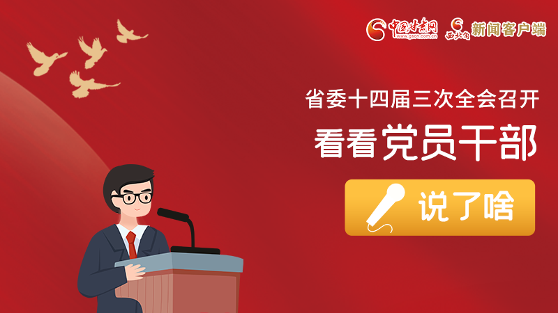 圖解|事關(guān)甘肅省委十四屆三次全會(huì)，黨員干部這么說(shuō)！
