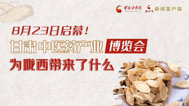 長(zhǎng)圖丨8月23日啟幕，甘肅這場(chǎng)行業(yè)盛會(huì)為隴西帶來(lái)了什么？