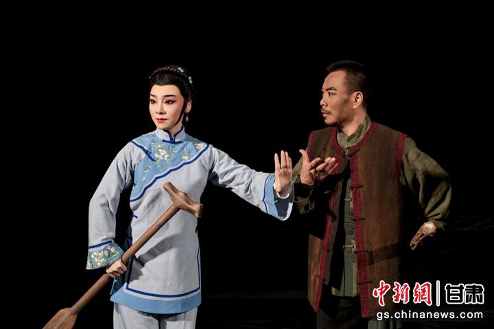 圖為演出劇照。甘肅省隴劇院供圖