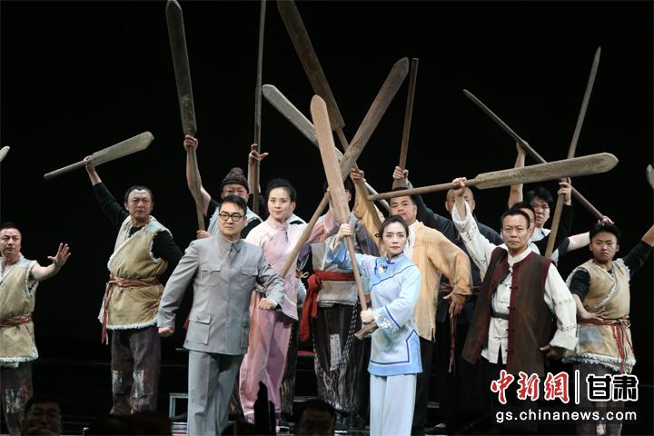 圖為演出劇照。甘肅省隴劇院供圖